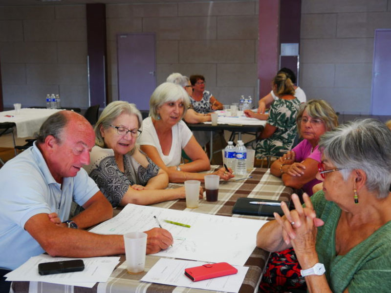 Atelier Participatif au Mas d'Agenais