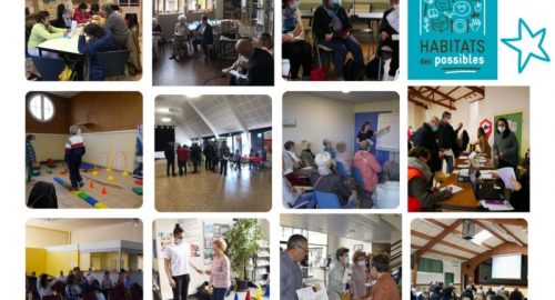 POST BILAN 2022 SENSI Plusieurs photo des ateliers, ciné-débat et forum de l'activité de sensibilisation.